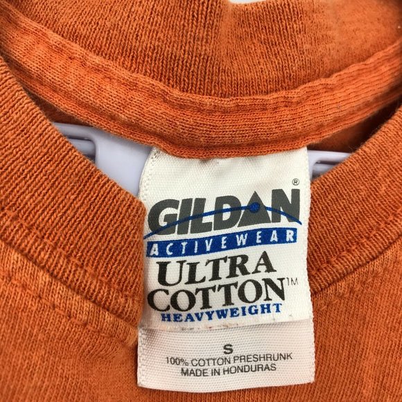 Texas Longhorns Mens Shirt Small Orange Short Sleeve NCAA UT College Football - Picture 10 of 12